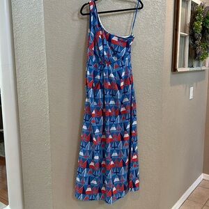 Vineyard Vines Nautical Maxi Dress size 8